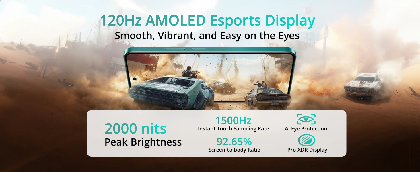 realme P3 5G Smartphone 5260mAh Titan Battery, 45W Fast Charge, 120Hz eSports AMOLED display 50MP AI cameraSnapdragon 6 Gen 4 Chipset,