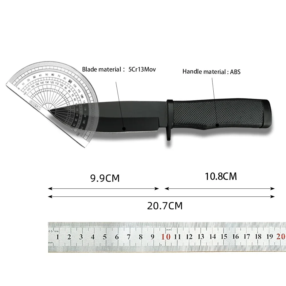 High Quality 0006 Portable Fixed Hunting Knife D2 Blade G10 Handles Hunting Tactical Camping Utility EDC Tool with Kydex Sheath