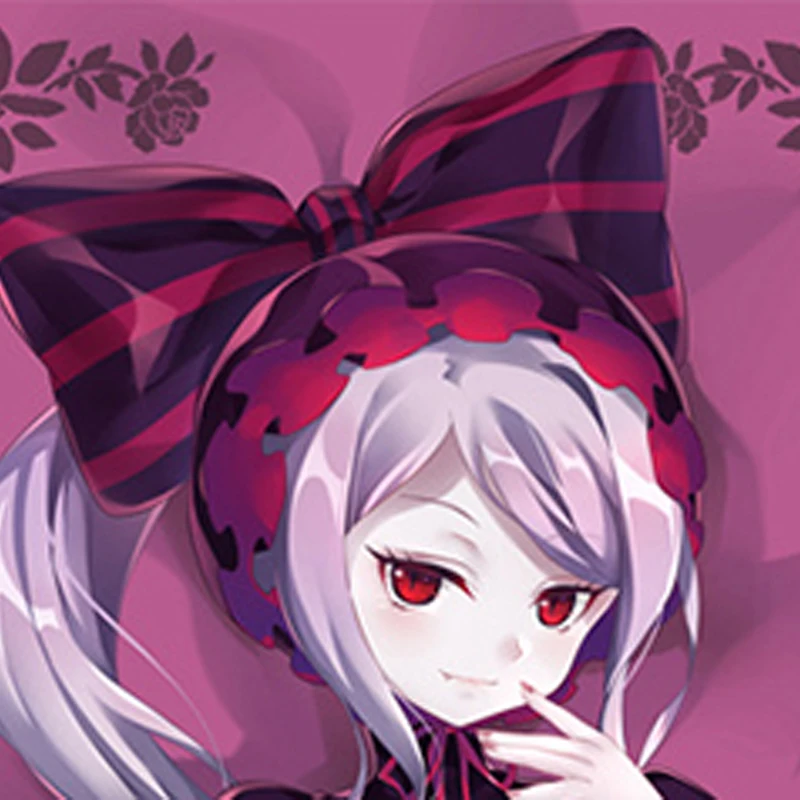

Dakimakura Anime Pillow Case Shalltear Bloodfallen Double-sided Print Of Life-size Body Pillowcase Gifts