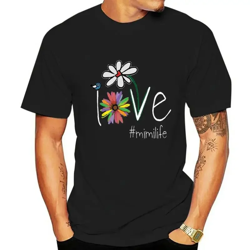 LE T ShirtMIMI CUTE LOVE Flower T Shirt White & Ivory Size S 5XL T 1382 L@@K