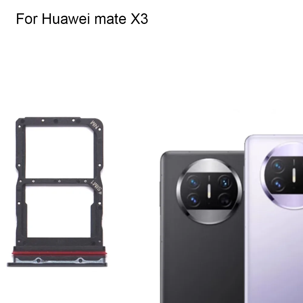 

Для Huawei mate X3, новый протестированный хороший держатель для SIM-карты, лоток для карт, слот для Huawei mate X 3, запасные части для держателя SIM-карты