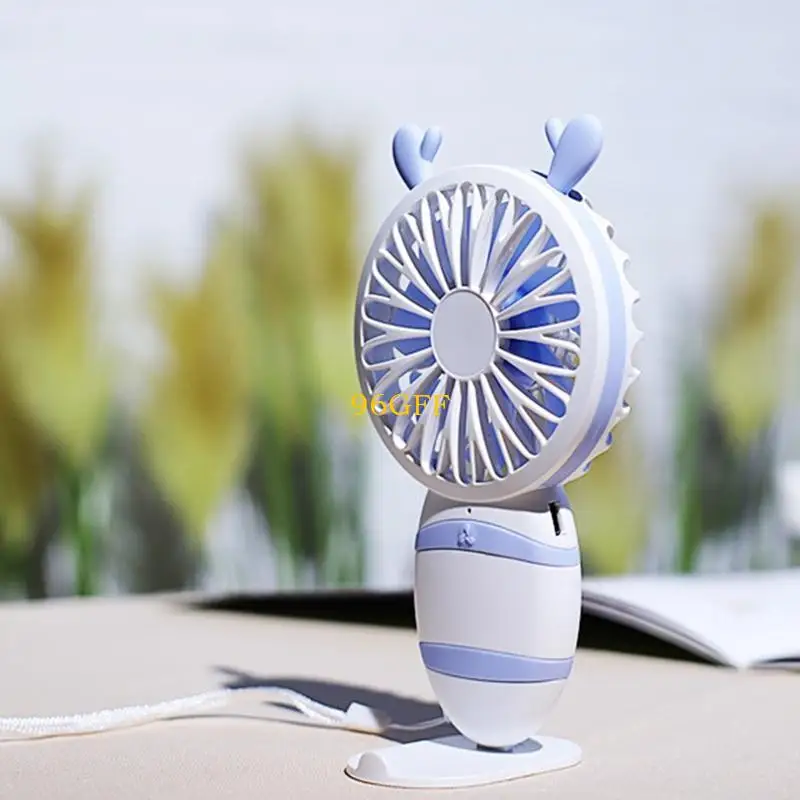 

96GF 3 -скоростная регулируемая вентилятор небольшой охлаждающий вентилятор портативный USB -стой