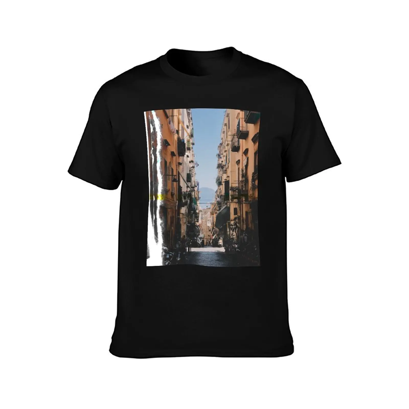 Beauty of Naples T-Shirt Casual Graphic Print Tee T-Shirt