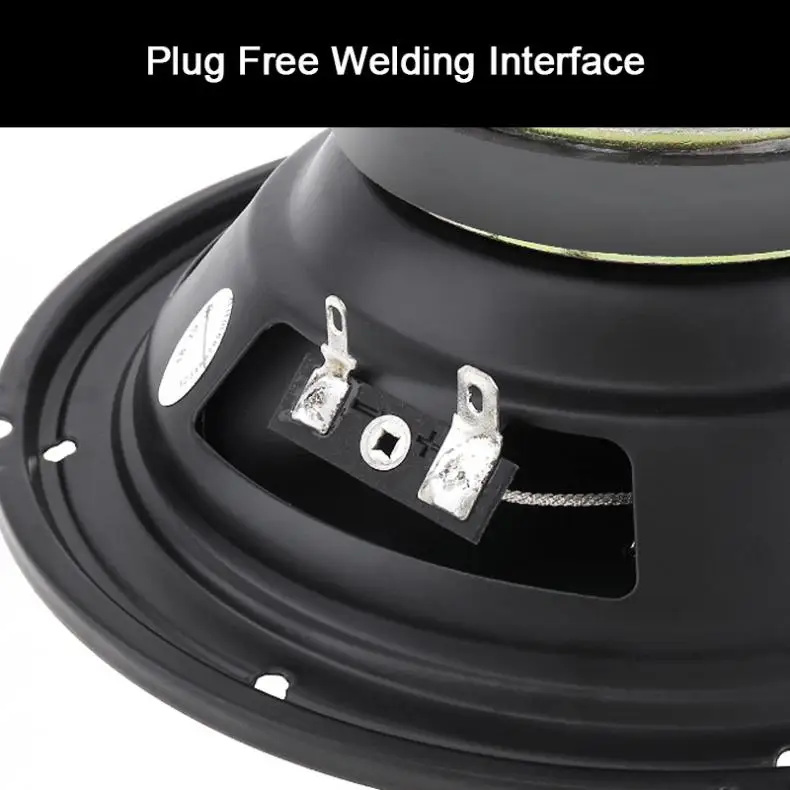 2pcs 6Inch 600W 4 Way 12V Car Coaxial Auto Music Stereo Full Range Frequency Hifi Speakers  Non-destructive Installation