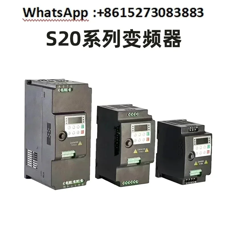 Motor frequency converter single-phase 220V control panel 22/11/2.2/1.5kw to three-phase 380 motor speed controller