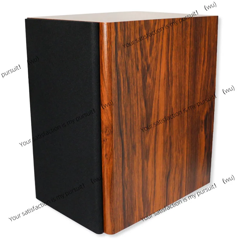 6.5 inch bookshelf box, 15mm thickness of empty box body, wooden shell, sour branch wood grain