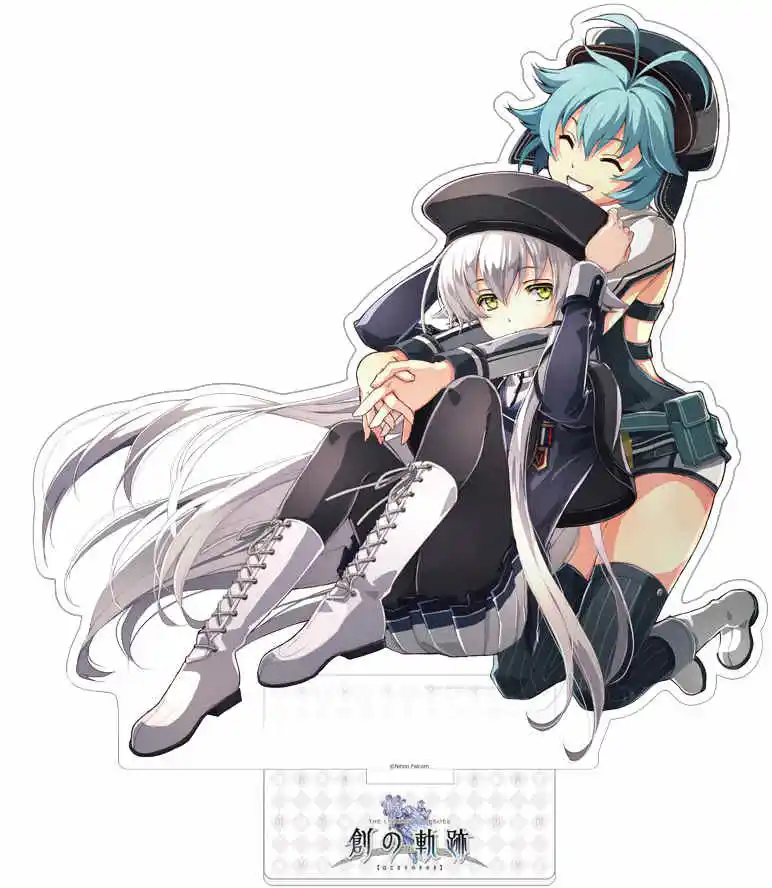 Charm Anime Fans Gifts HD Character The Legend of Heroes: Hajimari No Kiseki Acrylic standing plate strap Figure Gift