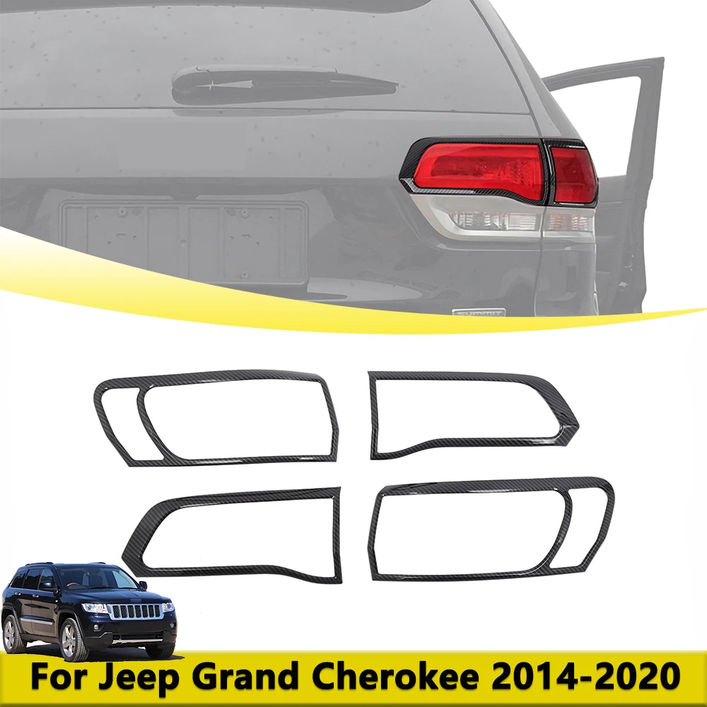 

Крышка заднего фонаря, накладка заднего фонаря для Jeep Grand Cherokee 2014-2020, Стайлинг автомобиля, декоративные молдинги, аксессуары для внешних деталей