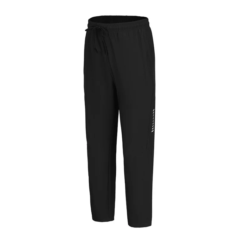 Ice Silk Pants Men's Lightweight Summer Outdoor Leisure Quick-Drying Sports Pants Elastic Breathable Straight-leg Long Trousers