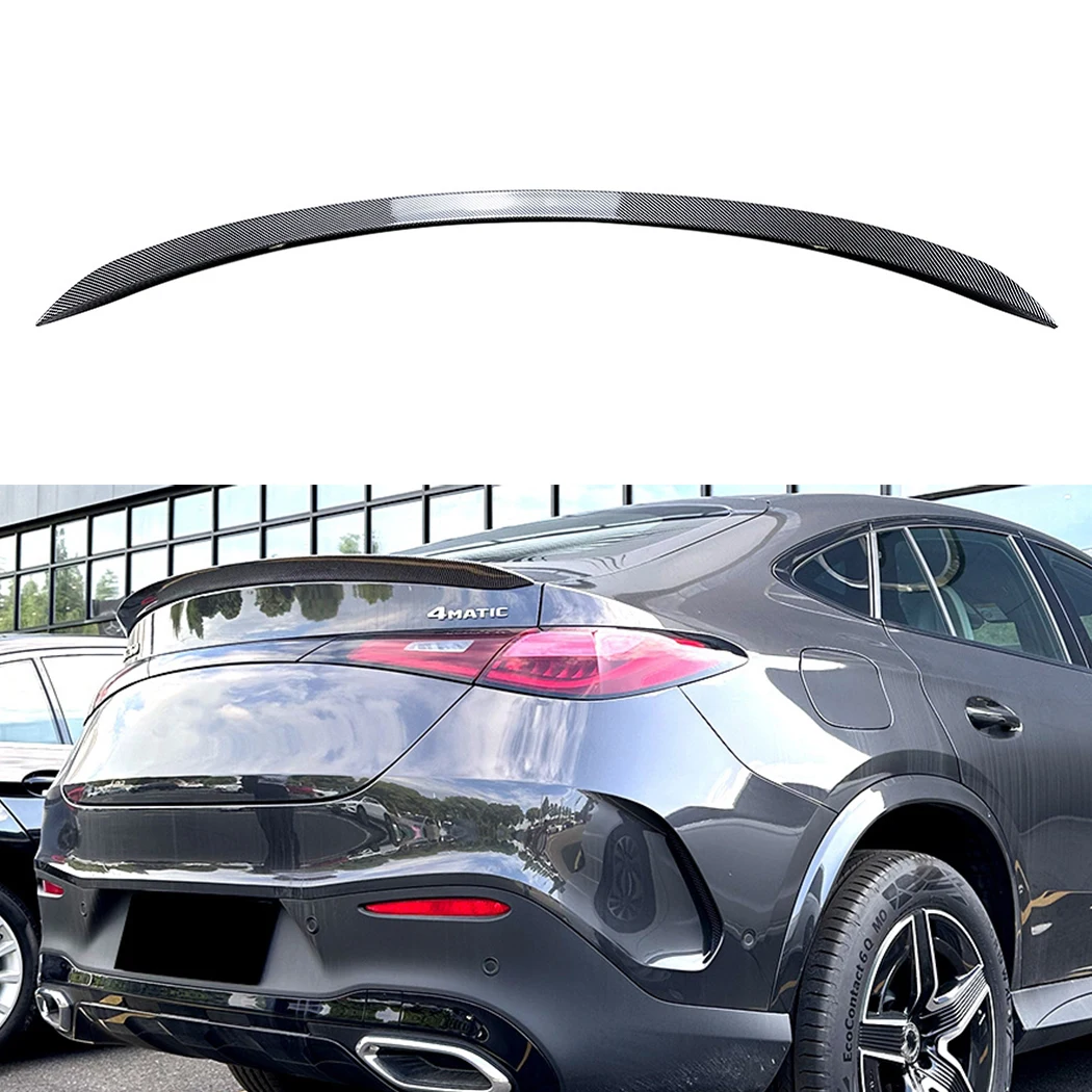 Car Rear Trunk Boot Spoiler Wing For Mercedes Benz GLC Coupe C254 GLC300 400 AMG 2023 2024 Body Kits Tuning