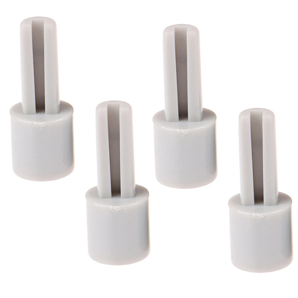 4PCS Potentiometer Extension Knob Mixer Potentiometer Lengthening Shaft Grey Plastic Extension Shaft Long Axis Tool Parts