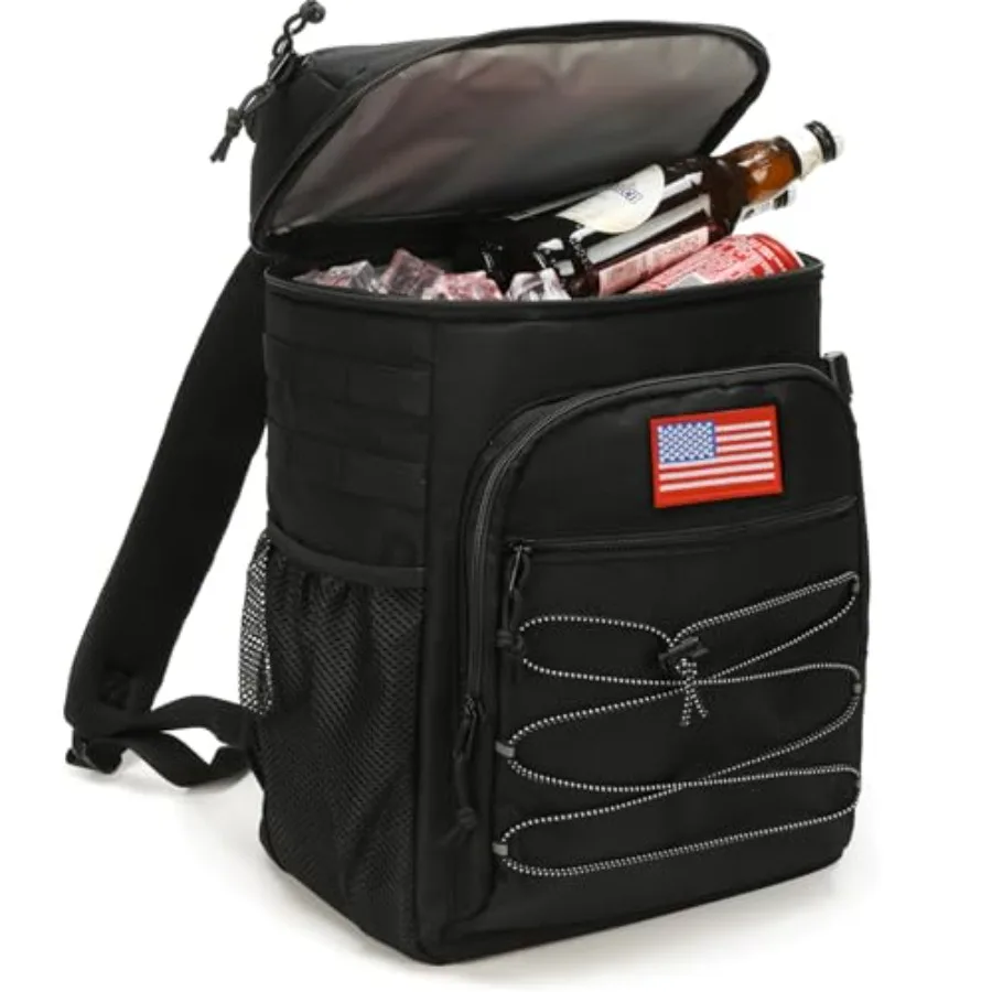

Portable Tactical Backpack Cooler 25L Storage Long Hours Temperature Retention Outdoor Insulated Cooler Bag Leakage-Proof Coole