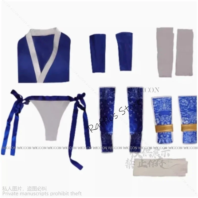 Costume de jeu d'anime Dead Or Alive KASUMI, jupe pour femmes, ensemble de robes pour filles, déguisement de carnaval d'halloween, fantaisie, lolita avec perruques