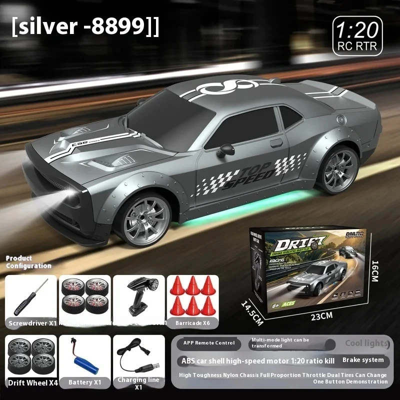 Profesjonalny samochód RC Drift w skali 1/20 GTR911 zdalnie sterowany model symulacyjny samochodu wyścigowego dla dzieci chłopców prezent