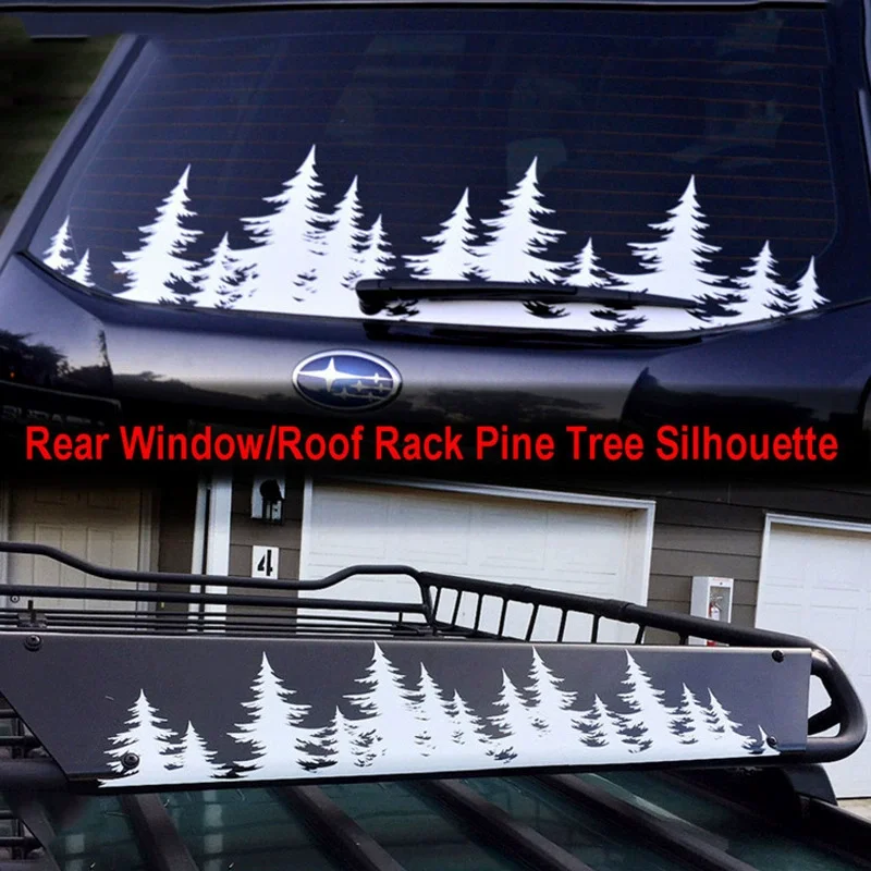 

Tree Sticker Car or Glass Decal Forest Suitable for Truck Window Car Sticker Car Decoration