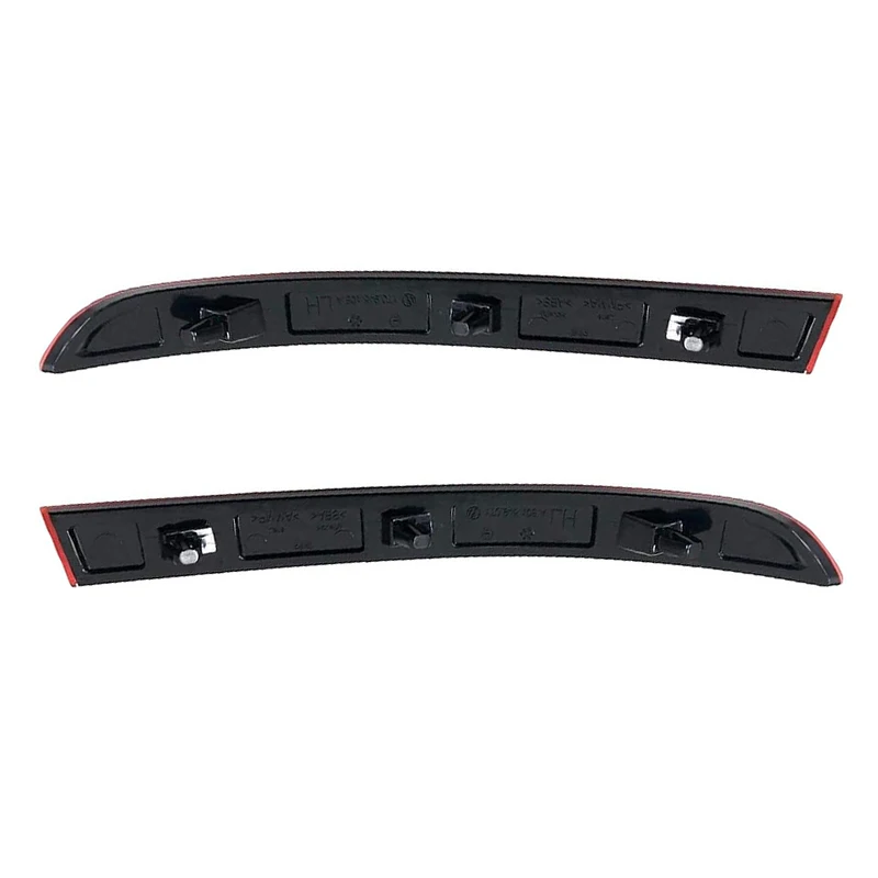 Left Right Rear Bumper Light Reflector Strips Fit For Volkswagen Touran 2006-2010 1T0945105A,T0945106A Exterior Car Accessories