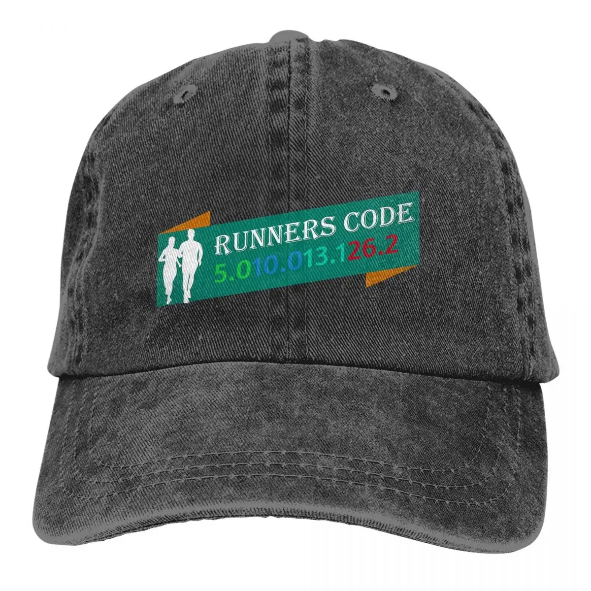 

Runners Codes Baseball Cap Men Hats Women Visor Protection Snapback Cross-Country Cross Country Caps