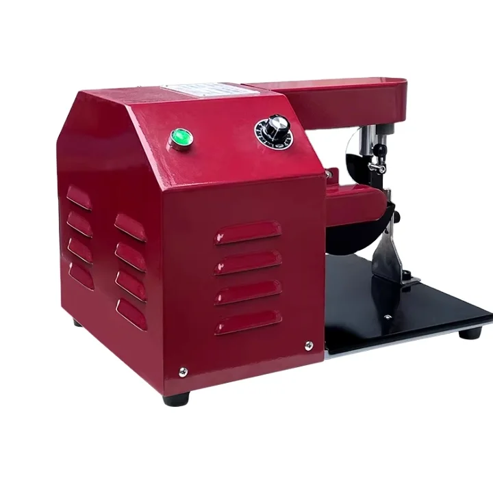 Automatic Single Leather Edge Coloring Inking Painting Machine for Bags Belts Shoes Leather Production Machinery