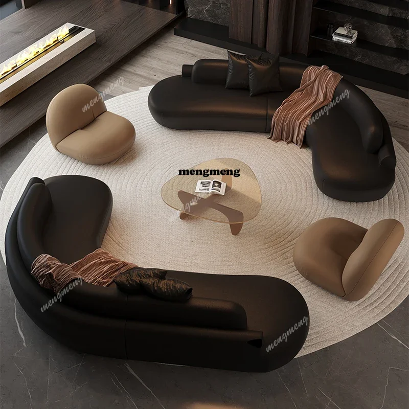 Puffs Cloud Living Room Sofas Nordic Cute Lazy Bedroom Floor Outdoor Sofa Strawberry Makeup Tables Divano Postmodern Furniture