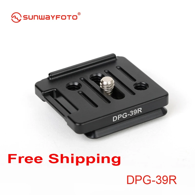 SUNWAYFOTO DPG-39R 39mm Arca Swiss Quick Release Plate QR Plate for Tripod