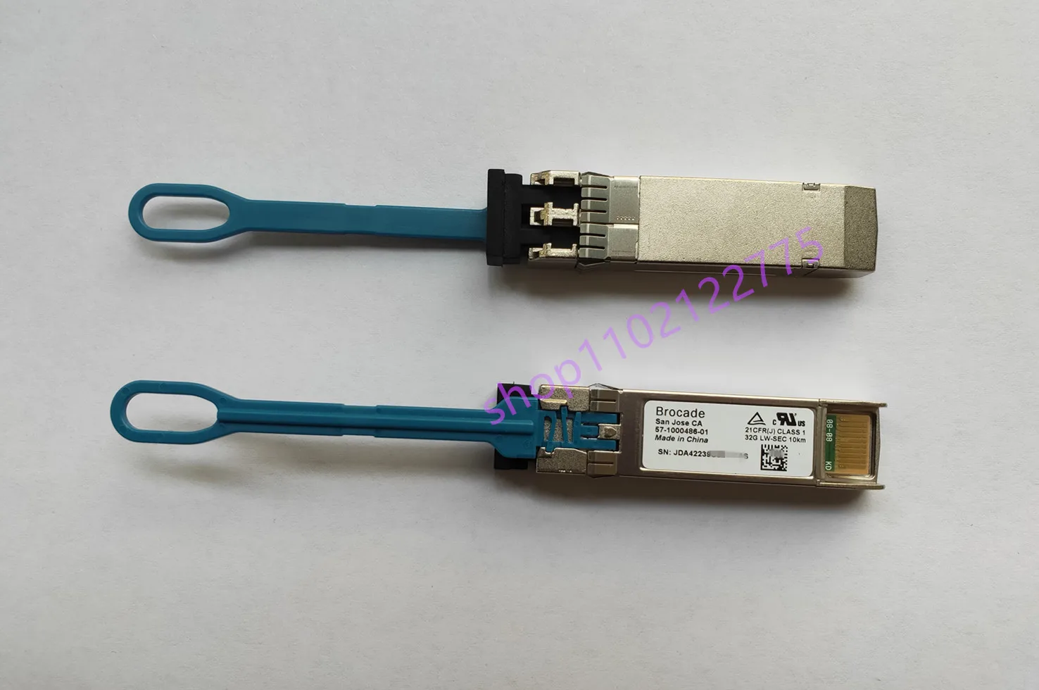 Brocade Fiber SFP 32G 10KM Single Mode/57-1000486-01 Used For X7 G730/720 G630/G620/32G LW-SEC/Brocade Single Mode SFP 32G