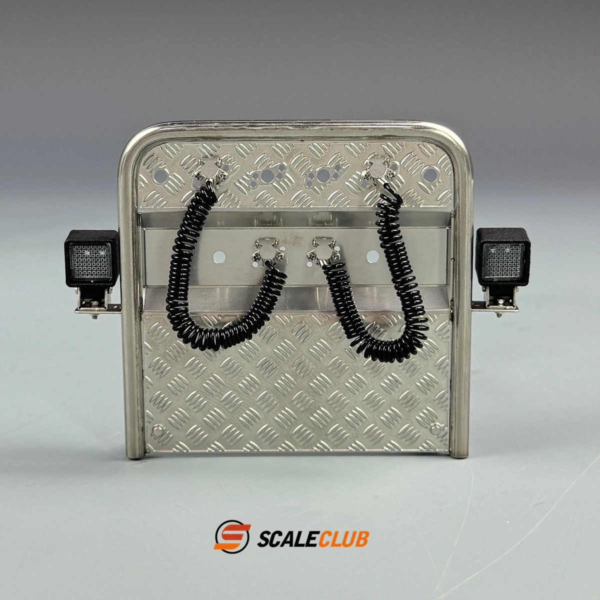 Scaleclub Metal Air Pipe Rack, 1/14 RC Truck Upgrade Parts for Tamiya Tractor, European Style Simulation Model Accessories