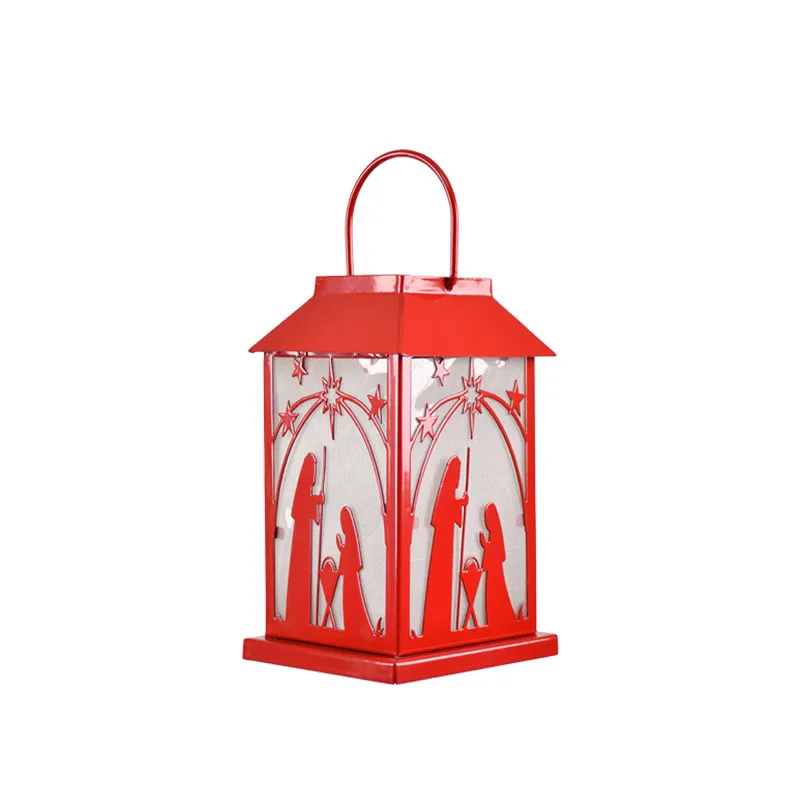 

Metal wind lamp Small wind lamp Christmas Halloween home decoration party table ornament