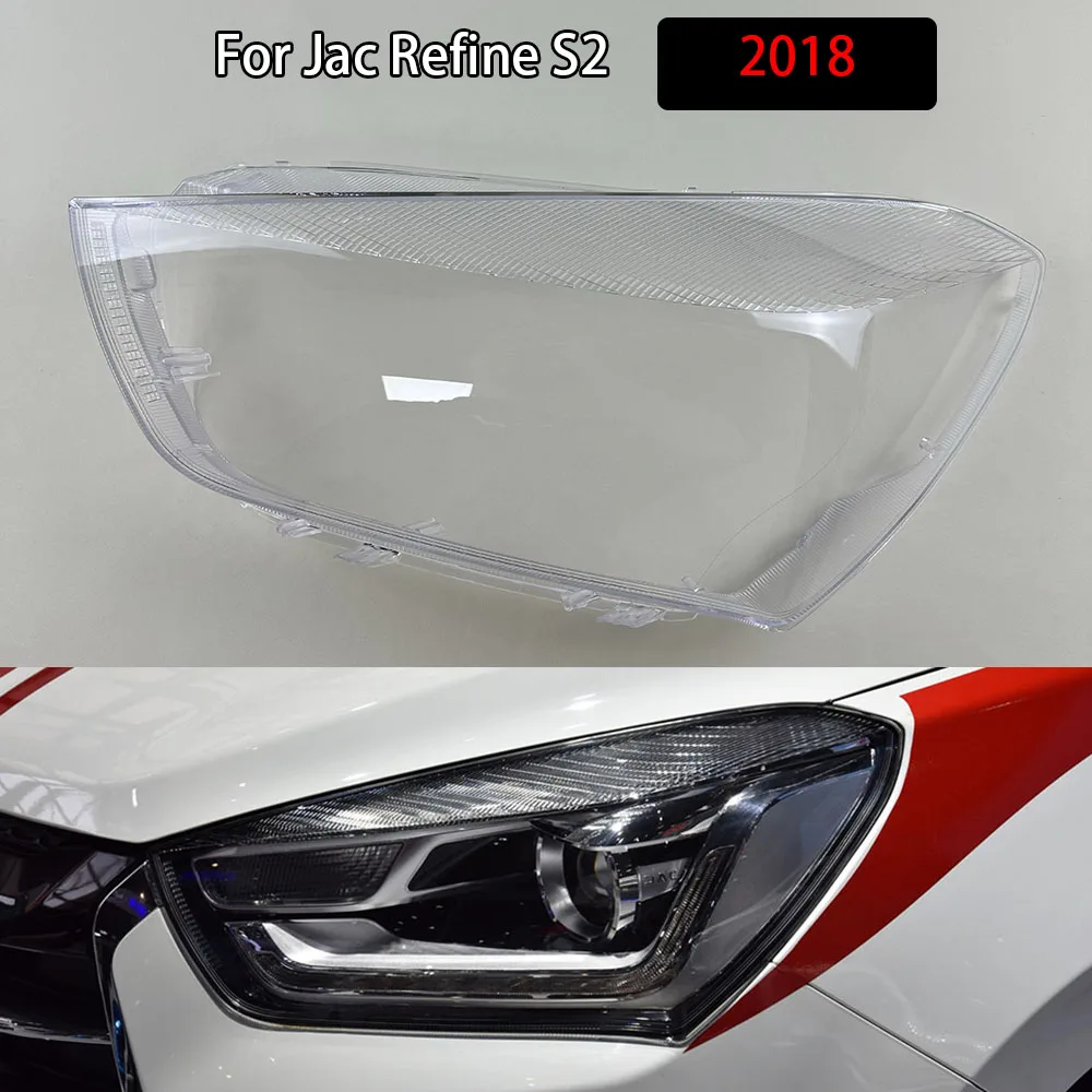 

Headlights Cover Transparent Headlamp For Jac Refine S2 2018 Shell Lens Replace Original Lampshade Plexiglass