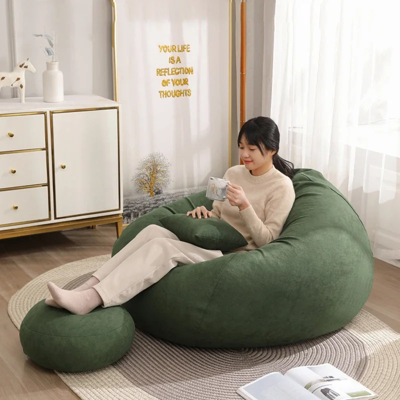 Bedroom Chair Sofy Do Salon Bean Bag Sofas Sofa Seating Room Sofu Furniture Pouf Filling Small Home Cheap Living Couch Plushies