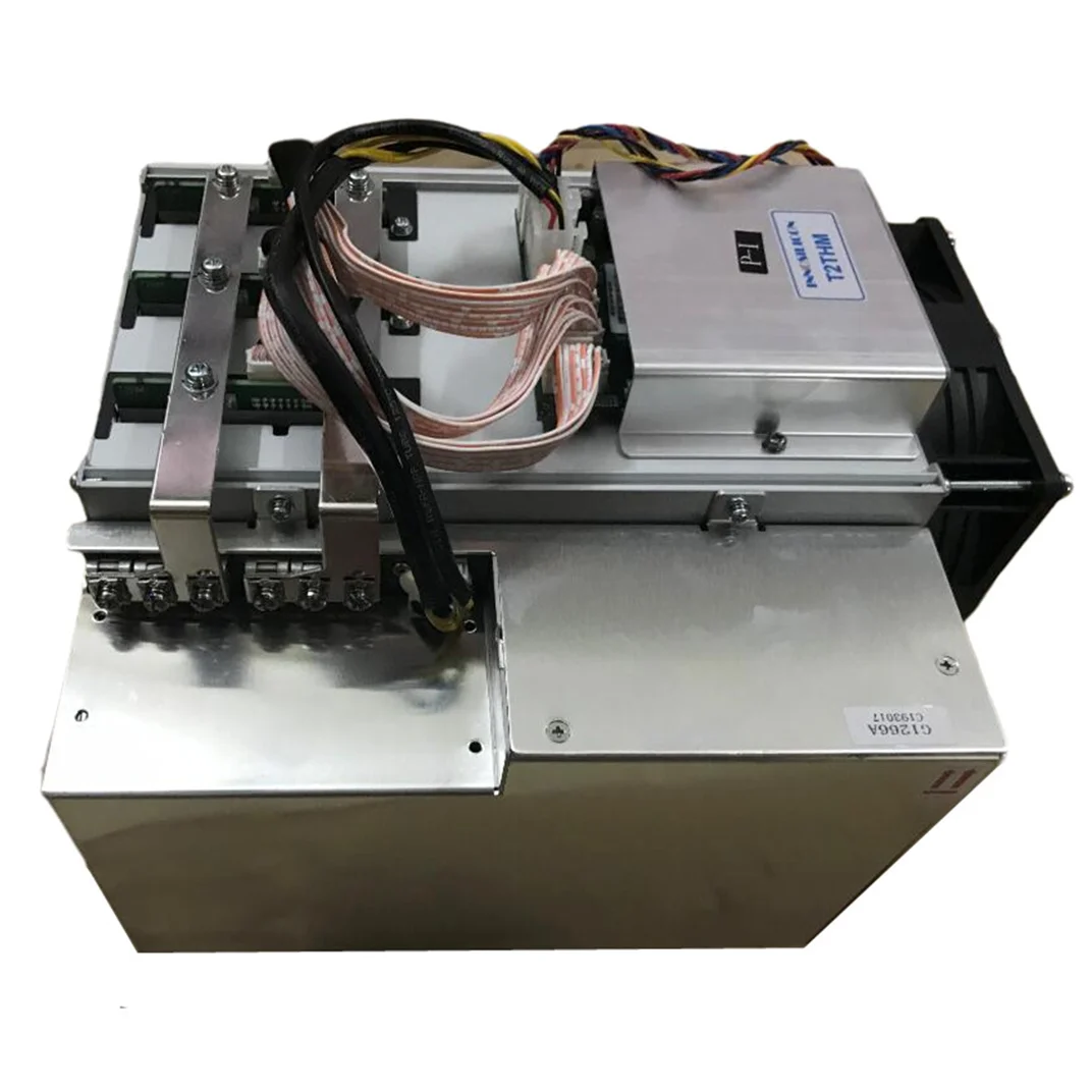 Used Innosilicon T2T 30T(±10％) Double barrel sha256 asic miner 30Th/s bitcoin BTC Mining machine with psu