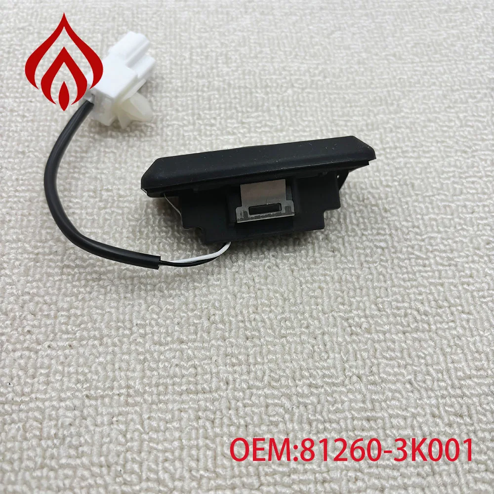 External Handle and Switch Assembly Case For Hyundai Elantra Trunk Cover 812603K001 81260-3K001 2011-2015