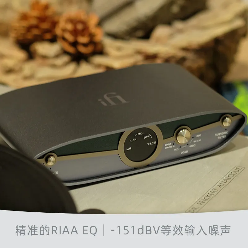 In Stock Ifi Zen Phono 3 Mm Mc Balanced Phono Amplifier Desktop Vinyl Record Noise Reduction Filter For Audio Enthusiasts