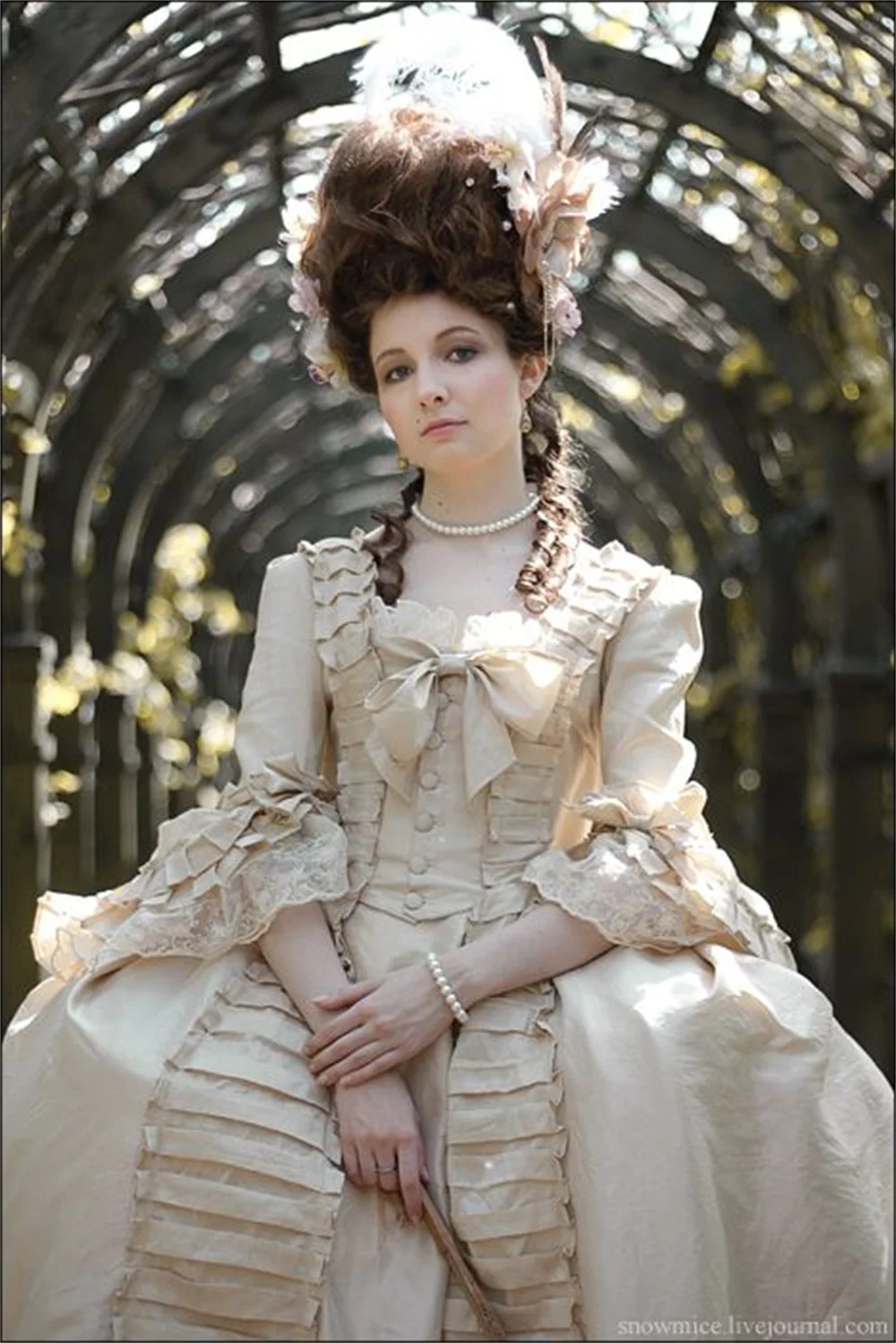 Victorian Georgian Era Gown 18th Century French Court Dress Queen Marie Antoinette Costume Dress Historical Rococo Ball Gown