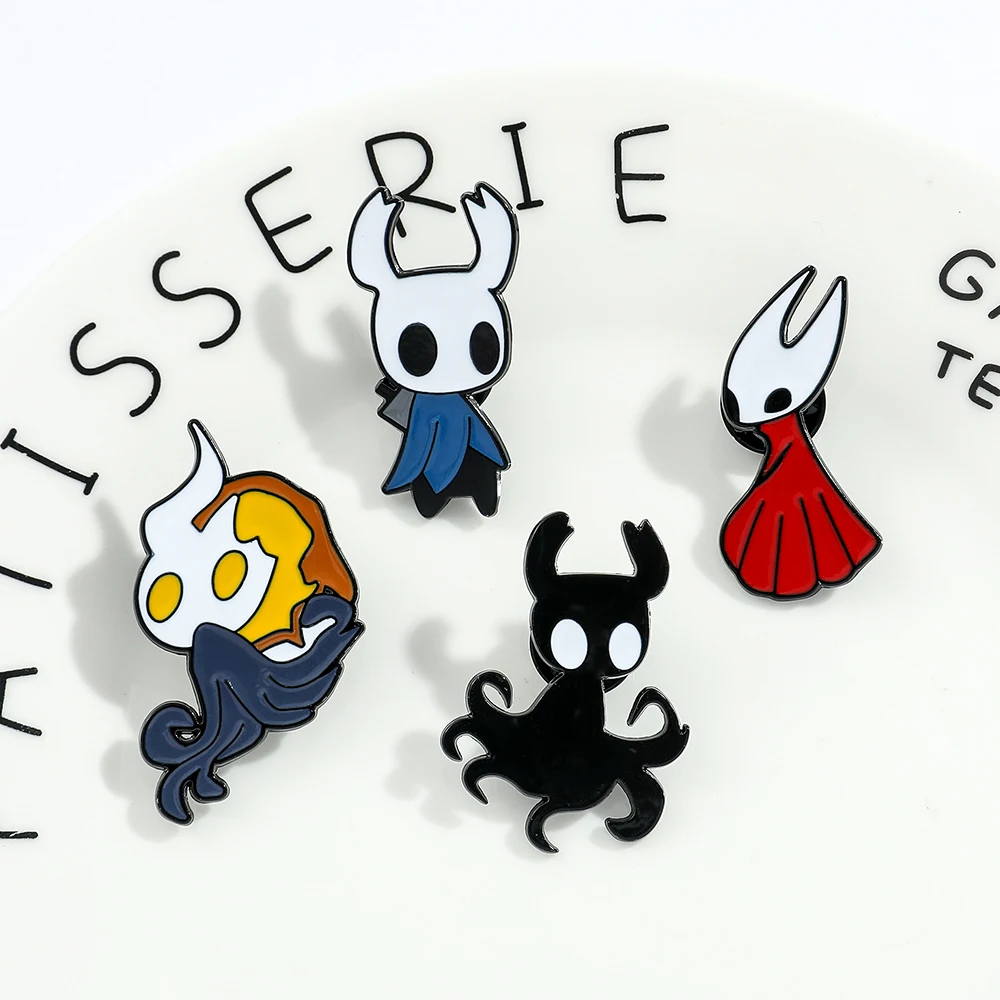 Game Enamel Pin Cartoon Figure Metal Badge Brooch Clothing Backpack Lapel Pin Kawaii Jewelry Accessories