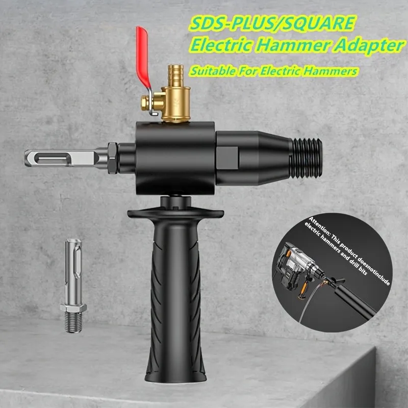 

Адаптер для алмазного бурения с подачей воды SDS-PLUS – резьба M14, только для вращения по бетону