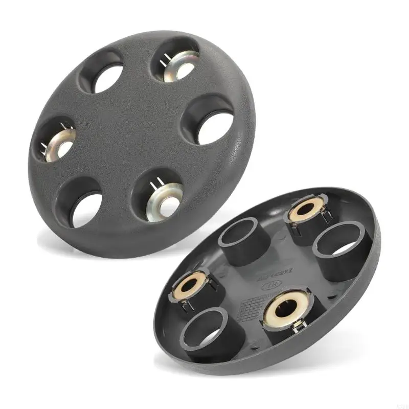 M76E Graues Radzierblenden-Abdeckungsset für Daily 1999–2013, Paar aus 2 Kunststoff-Clip-In-Abdeckungen, 24,8 und 9,76 Zoll – Detail 8