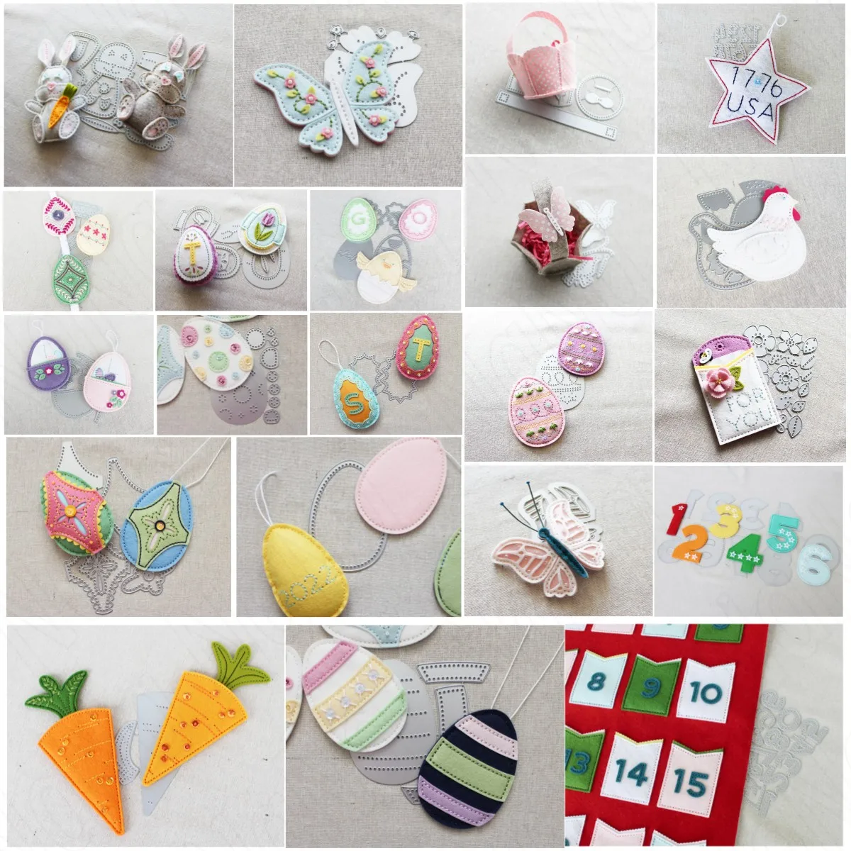 Christmas Collection 2025 Shamrock Love Potion Snow Flurries Metal Cutting Dies for DIY Decorating Scrapbook Paper Embossing