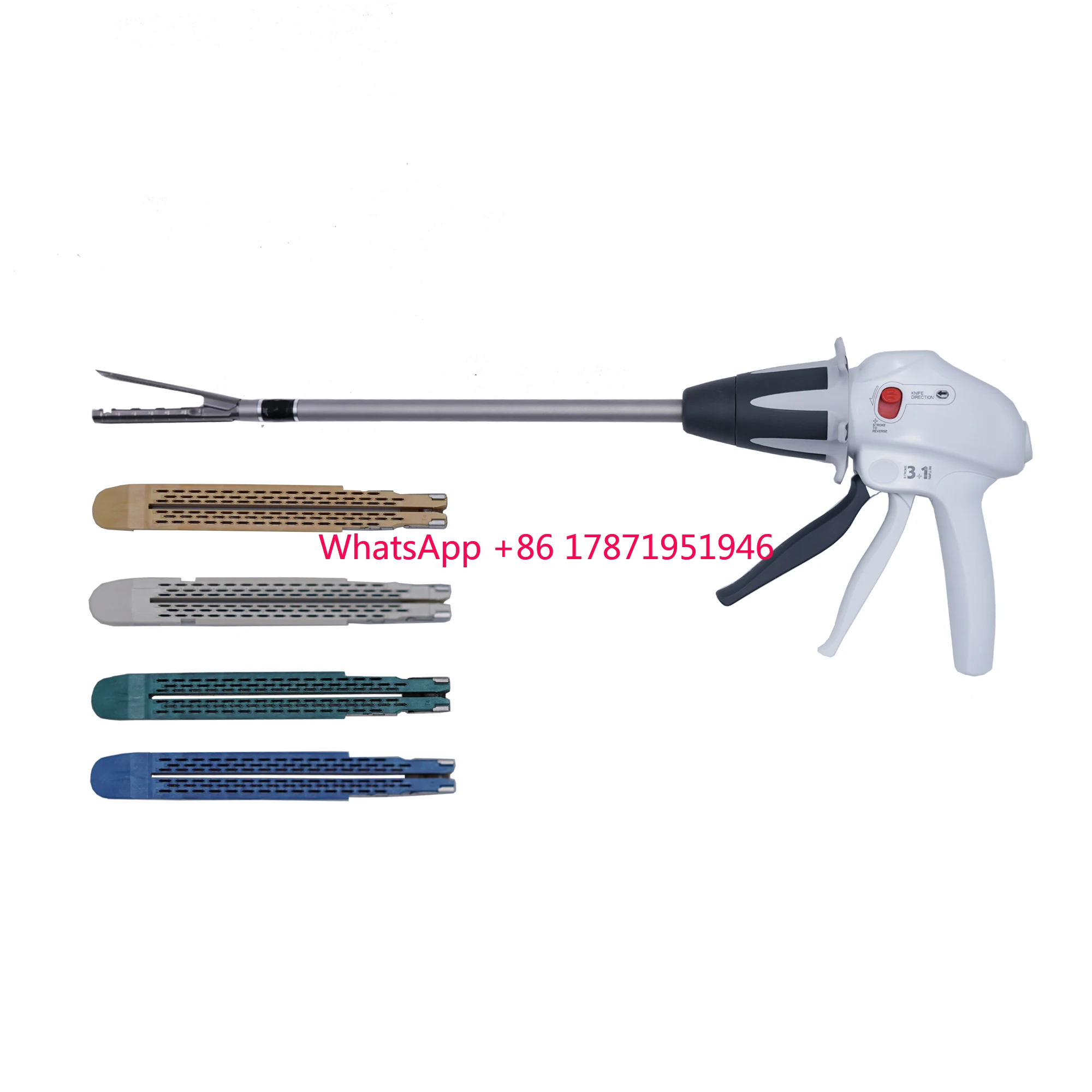 CE approved Endoscopic Linear Cutter Stapler with 45mm 60mm Reload GST60 Series 60mm Echelon Reloads