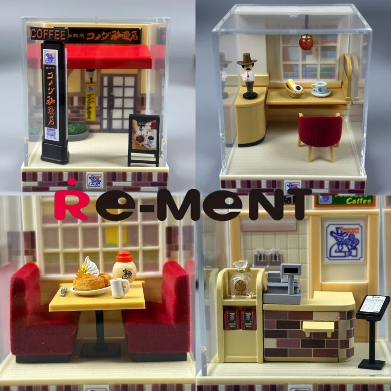 

Re Ment Komeda's Coffee Shop Vol 4 Blind Box Miniature Terrarium Scene Food Toy Collectible Figure Desktop Decor For Hobbyists