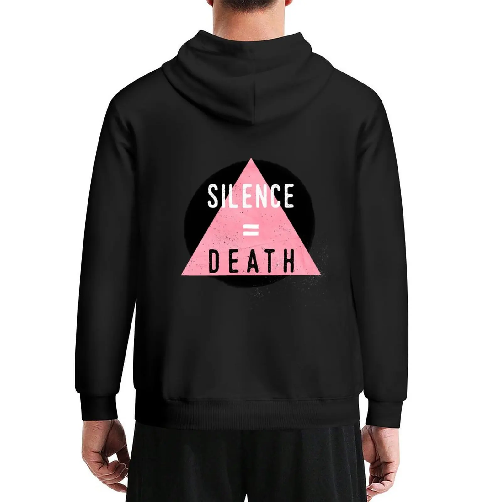 

Silence= Death Hoodie autumn autumn new products mens clothes korean style clothes hoodie men