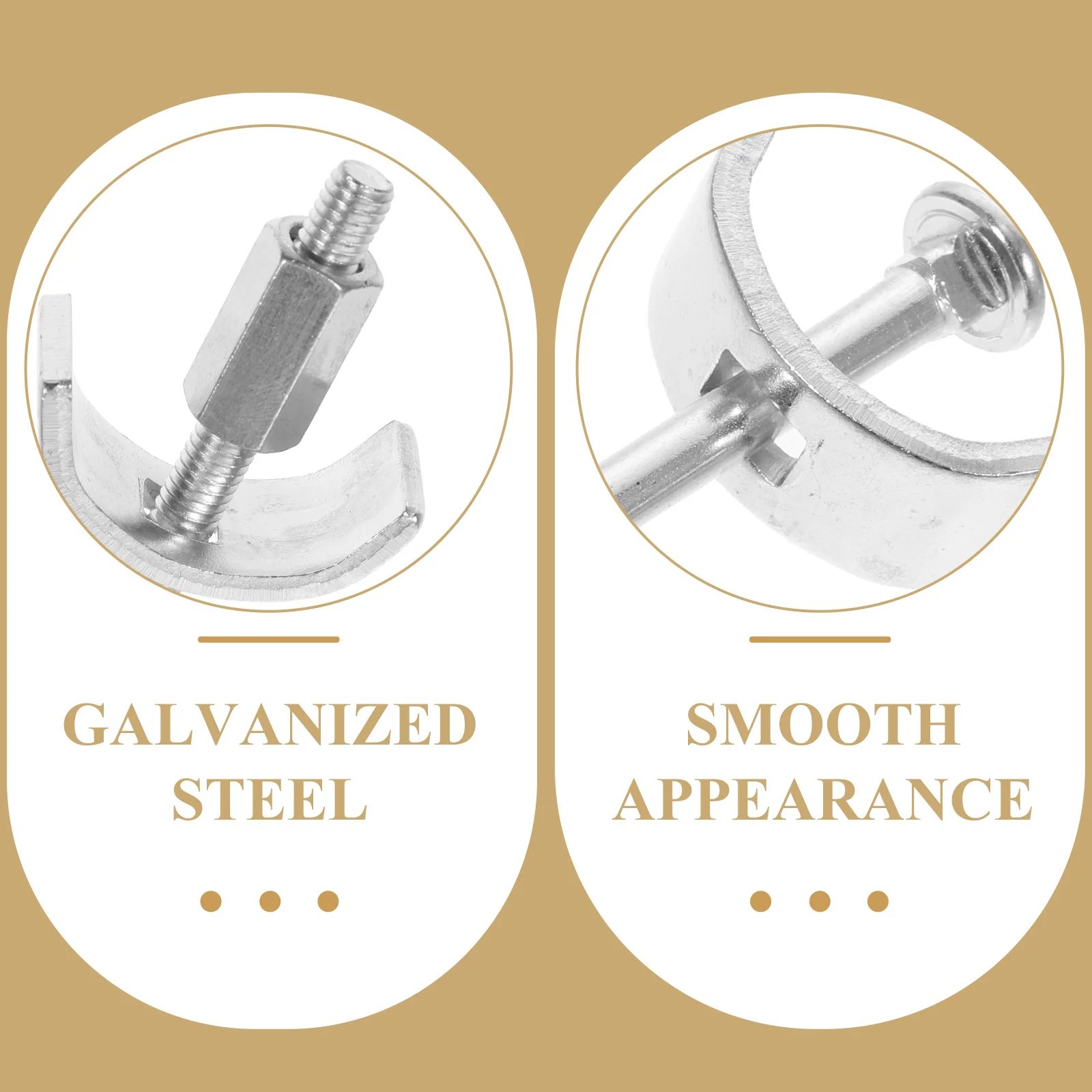 

10pcs 12 Countertop Countertop Joiner 100mm Galvanized Steel Benchtop Joint Connector for Kitchen Furniture Hardware