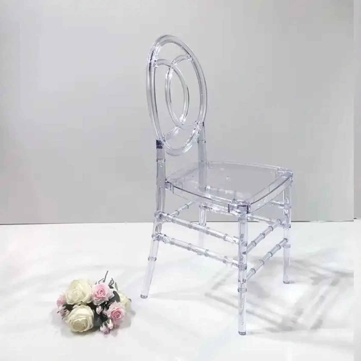 30pcs）new design Transparent crystal wedding party chiavari clear chair 103