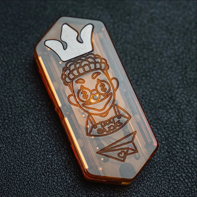 

Механический слайдер из титанового сплава, мини-игрушка-антистресс с магнитной картой, EDC, для снятия стресса и тревоги у взрослых