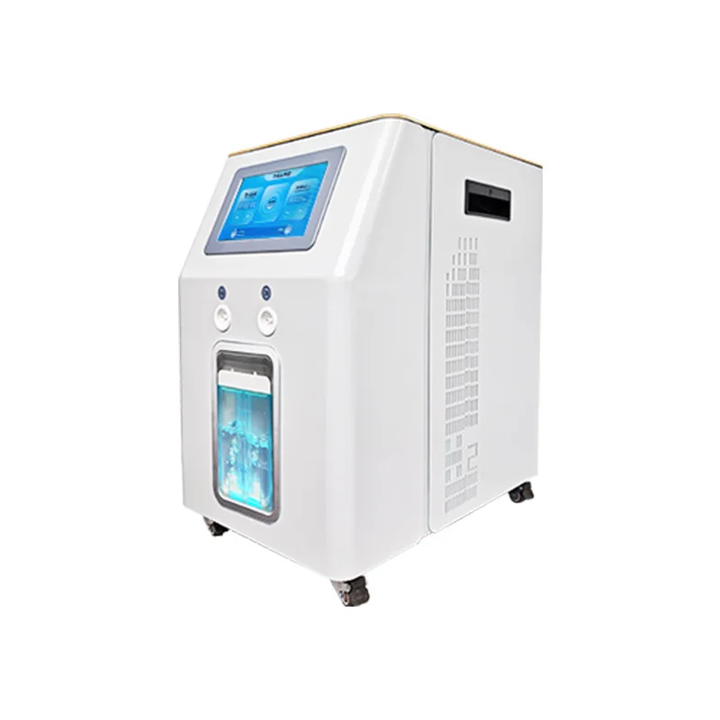 LCD Display 3000ml Inhalation Machine Therapy Brown  Generator H2 Inhaler Device for Home Use
