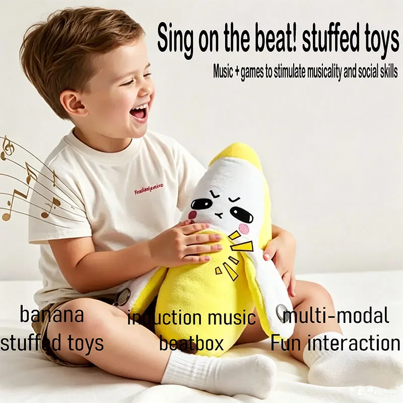 brinquedo-de-pelucia-interativo-musical-sensorial-para-bebes-banana-e-morango-com-ritmo-tatil-para-aprendizagem-precoce