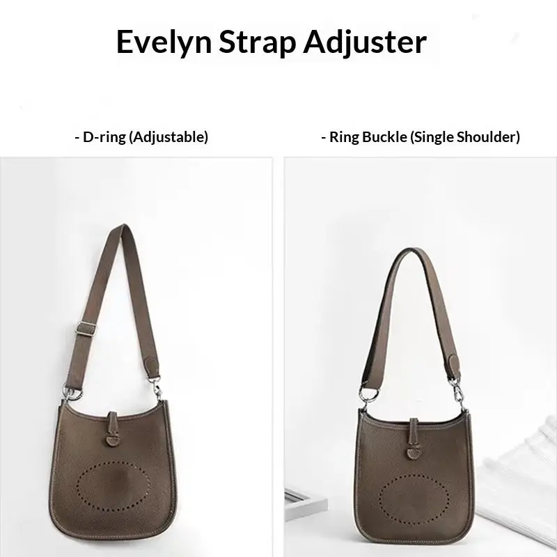 Adjustable Bag Shoulder Strap Metal Buckle For Evelyne Single Shoulder Crossbody Bag Modified Straps Link Buckle Accessories