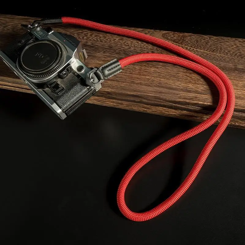 Necklace Bright Color Round Rope Style Shoulder Strap for MILC Instant Retro Camera Neck Shoulder Strap Belt XJBD03