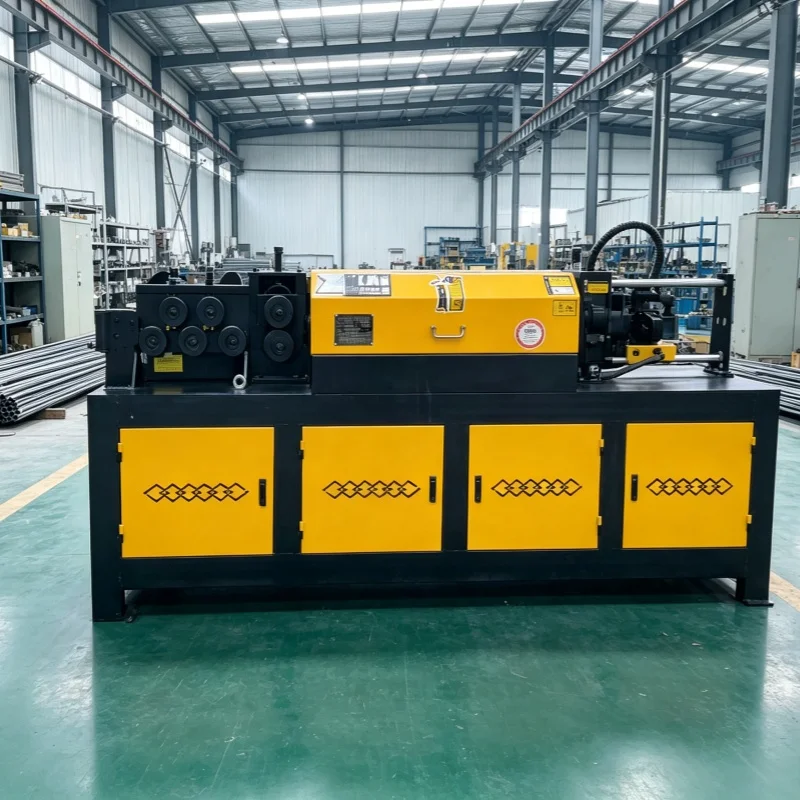Automatic CNC Steel Wire Straightening 4-14mm Steel Bar Straightening and Cutting Machine