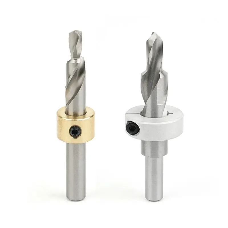 ABZC-Aluminum Profile Step Drill Bit Aluminum Profile Drill Guide For 20 30 40 Series Aluminum Extrusion Profiles