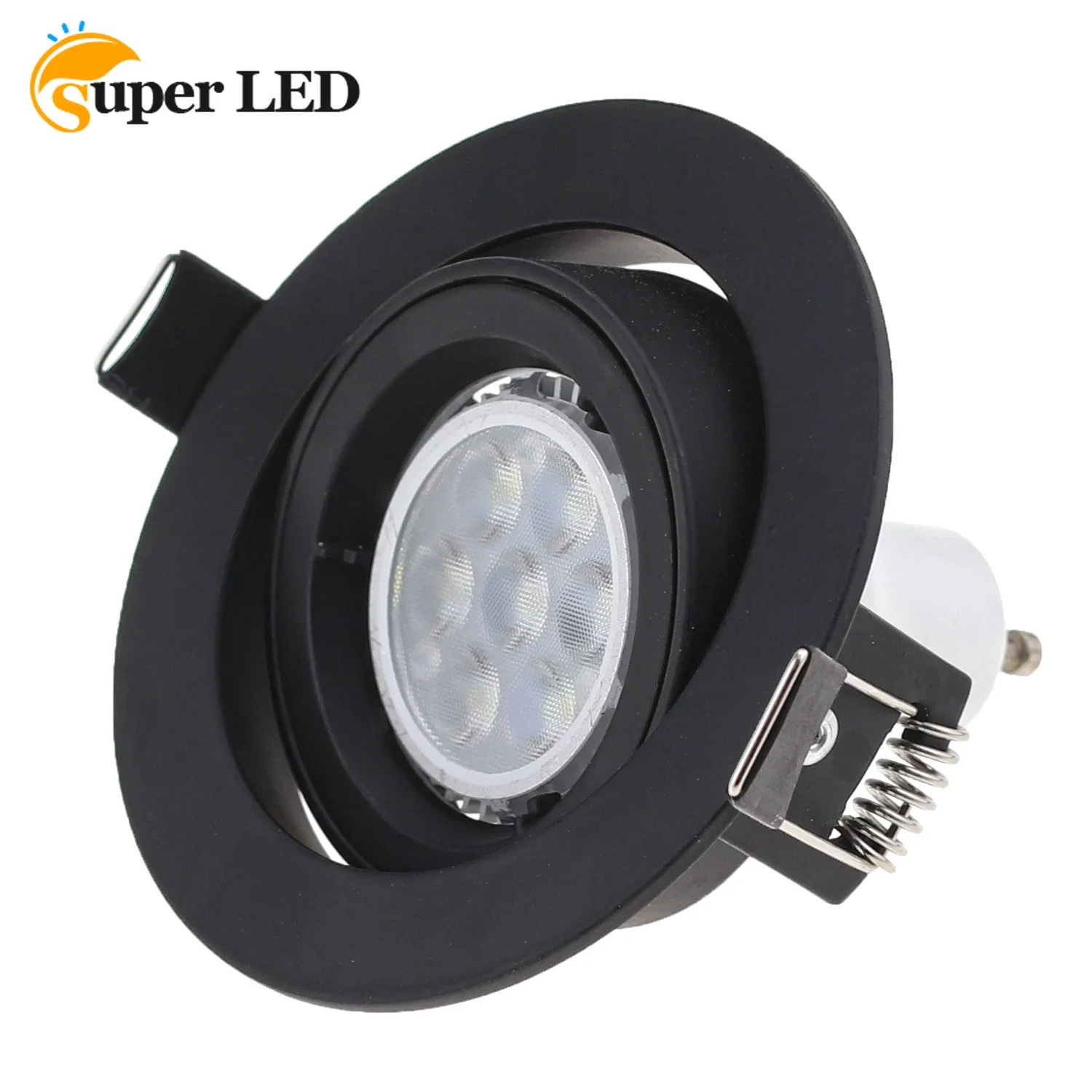 Die-cast Aluminum LED Ceiling Light Surface Recessed Adjustable Lighting Fixture  LED GU10 COB MR16 Down Light